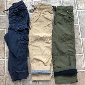 3 pairs of (2T) lined pants - Gap & Gymboree